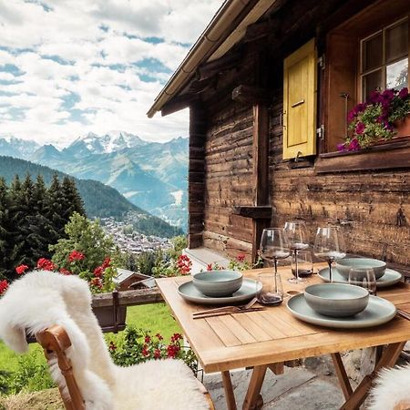 Cosy Chalet With Panoramic Views In Verbier Vendégház Kültér fotó